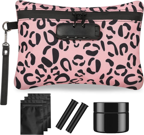 Smell Proof Bag, Dog-Tested Containers with Lock, Odor Proof Case Storage Bags for Your Accessories