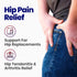 Plus Size Hip Brace Compression Sleeve for Thigh | Sciatica Pain Relief Device | Hip Support for Women & Men | X-LG /