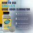 SMELLEZE Natural Urine Smell Removal Deodorizer - 2 lb. Granules, Stops Urine Stench Effectively