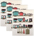 DII Swedish Dishcloths for Kitchen & Cleaning, Reusable, Machine Washable, Biodegradable, 3 Piece Set