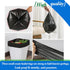 Hommaly 1.5 200 Bags(Fit1.3-1.6 1.3 1.5 1.6 5-6 Gallon pcs Small Black Trash Gal), Strong Gallon Gallon Gallon Garbage