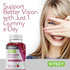 Vitamin B Complex Gummies with Vitamin C - Sugar Free | Energy, Metabolism & Nerve Health - Vegan, Gelatin Free,