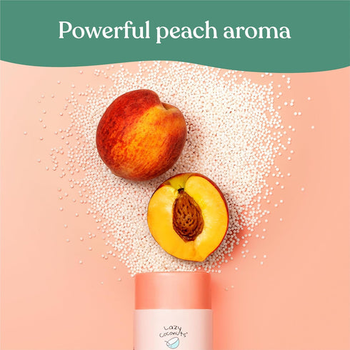 Sweet Peach Laundry Beads: Eco Friendly, Plastic Free, Natural Ingredients, Dye Free Laundry Scent Boosters