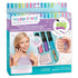 Make It Real Mermaid Nail Art Kit - Paint & Sparkle with Nail Polish, Stickers, and Decorations for Girls