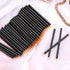 KINGMAS 100 Pack Eyeliner Brush, Disposable Ultra-fine Point Eyeliner Applicator, Makeup Tool