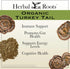 Immune 60 Herbal Roots Organic Turkey Tail Mushroom Supplement - Fruiting Bodies Extract - Support - Vegan Non GMO