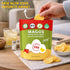 Pack 1.1 oz (12-Pack) Magos Egg Chips Variety Healthy Snack, High Protein Low Carb, Light Cracker-Style Crunch, Bags