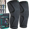 Modvel Compression Knee Brace for Women & Men, 2 Pack Knee Support Sleeve for Pain Relief