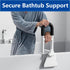 songsoso 3.1 6.7 Inch 300 lbs Bathtub Safety Rail, Bathtub Handle Grab Bar with Non-Slip Grip for Seniors, Elderly