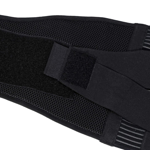 NeoTech Care Adjustable Compression Back Brace, Lumbar Support Belt, Black, Size XXL