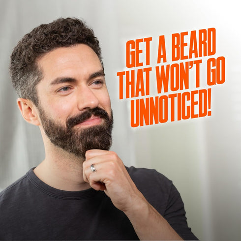 Wild Willies Beard Straightener for Men - Heated Brush & Hot Comb, 3 Temperature Settings, Ionic Technology, 400F