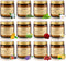 TLNFHRPI 12 Pcs Scented Candles with Added Natural Essential Oils, 3.05oz, Suitable for
