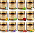 TLNFHRPI 12 Pcs Scented Candles with Added Natural Essential Oils, 3.05oz, Suitable for