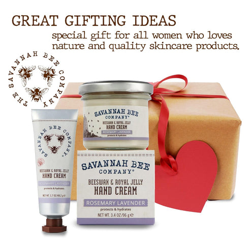 Savannah Bee Company Beeswax Hand Cream, Hand Moisturizer Repair Cream for Dry Skin