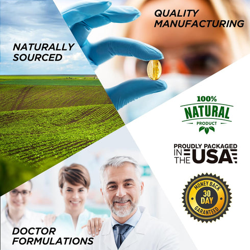 PhiNaturals Organic Ashwagandha Root Extract in Vegan Capsules, 6000 Mg Root Equivalent, 1500 Mg Per Serving, 30