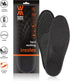 WorkerWalker (39 8 Shoe Insoles For Workwear Boots Work Shoes Safety Shoes, With Activated Carbon Charcoal Odor Control