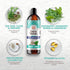 GuruNanda Advanced Oil Pulling & Coconut Oil Pulling Bundle with Toothbrush, Tongue Scraper - for Happy Teeth & Gums