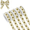 YKZEYK Ribbon for Gift Wrapping Bees White Sunflowers Print Fabric Ribbon 1/2" 25