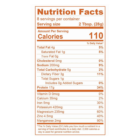 Lekithos Organic Pumpkin Seed Protein | 8 oz | 17g Protein | Certified USDA Organic, Vegan