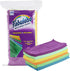 Fabuloso Microfiber Cleaning Cloths, 24 ct Rainbow Colors, Lint-Free for Surfaces and Wood Furniture