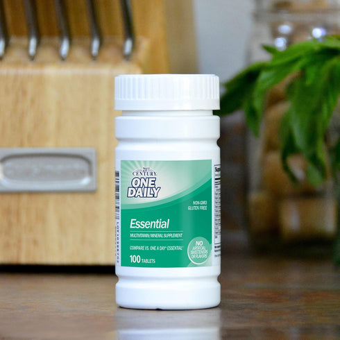 One Daily Essential Tablets, 100 Count by 21st Century