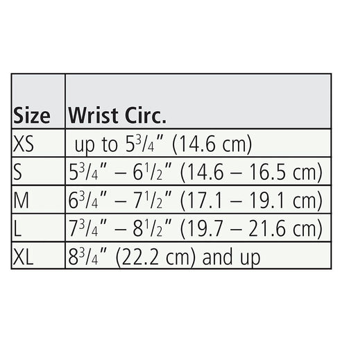 Rolyan D-Ring Wrist and Thumb Spica Splint, Wrist Brace for Carpal Tunnel and Tendonitis, Left Hand, Small