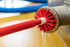 Vikan 5380-50-4 Stiff Tube Brush, Polyester, 2" x 5-3/4" OAL, Red for Effective Cleaning