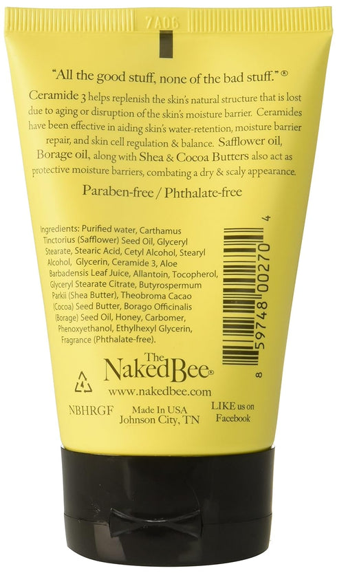 The Naked Bee Grapefruit Blossom Honey Hand Cream (8 oz) - Intensive Nourishing Cream for Smoother, Softer Hands
