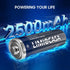 LIMIOCASA 12-Pack, 10-Year AA Batteries Alkaline Batteries with Shelf Life, Leak-Proof for Long-Lasting Power