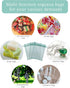 100PCS Teal Sheer Organza Bags 5''X7'', Drawstring Jewelry Gift Bags for Baby Shower Wedding Party Favor Pouch Goodie
