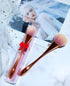 Super Large Mineral Powder Brush, Soft Fluffy Kabuki Makeup Brush for Daily Makeup (Rose Gold Color)