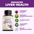 Liver Cleanse Detox & Repair - Artichoke Extract Liver Health Formula with Milk Thistle, Turmeric, Ginger, 2 Pack