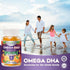 Omega 3 Fish Oil Gummies, 60 Gummies | Triple Strength with High Absorption EPA & DHA Fatty Acids