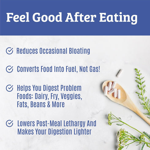 Best Digestive Enzymes for Women & Men with Lactase, Lipase, Amylase, Bromelain for Digestion & Health