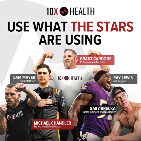 10X Health Magnesium Citrate Capsules for Sleep, Muscle Function, Stress, 60 Capsules