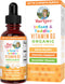MaryRuth Organics Vitamin D USDA Organic, Sugar Free Liquid Drops for Immune Support, 90-150 Servings