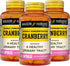MASON NATURAL Cranberry Supplement - 450 mg, 60 Count, Pack of 3 for Antioxidant and Immune Health