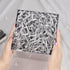 PAPER FAIR 1 LB Metallic Silver Glitter Easter Grass Crinkle Cut Paper for Gift Basket and Craft Bedding