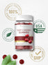 Carlyle Tart Cherry Gummies | 2000mg | 70 Count | Vegan, Non-GMO Cherry Flavor Supplement