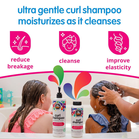 SoCozy Curl Shampoo | Ultra-Hydrating Cleanser for Kids Hair, No Parabens or Sulfates, Sweet-Crème