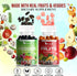 Real Fruit & Veggie Gummies - Superfood Vegetable Vitamin Supplement for Women, Men, Kids (30-Day Supply)