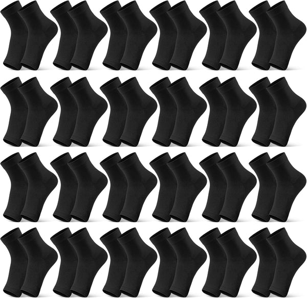 Twistover 24 Pairs Ankle Brace Compression Socks Plantar Fasciitis Socks Ankle Brace Compression