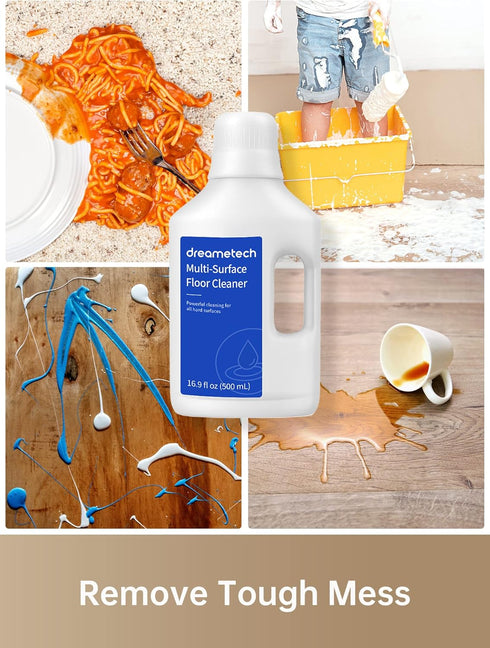 dreame Cleaning Solution for H12 PRO, H13PRO, H12, H12 Dual, H11, H11 Max, and M12 Wet Dry Vacuum Cleaner (16.9 OZ)