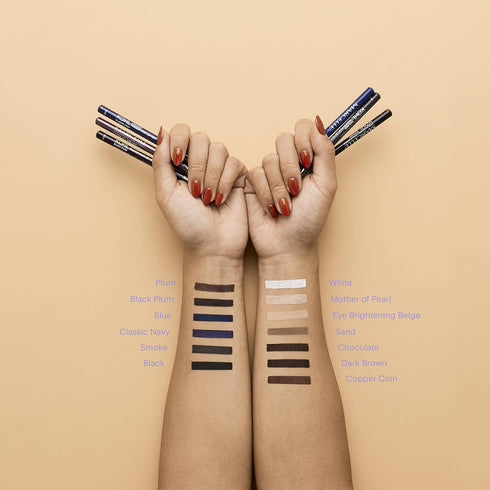 Marcelle Kohl Eyeliner, Plum, Long-Lasting Waterproof Eye Pencil, Intense Colour, Fragrance-Free, Hypoallergenic, 0.04