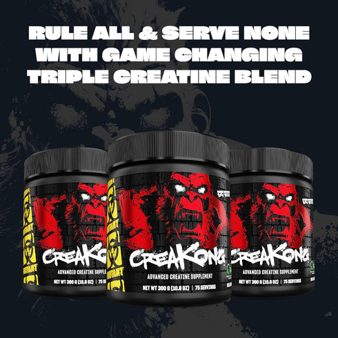 Mutant Creakong Advanced Creatine Supplement Powder - Creatine Blend, 300 g - 10.6 Ounce