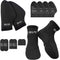 Relief Genius Cold Therapy Socks & Hand Ice Pack Gloves, Cold Care Package for Chemotherapy Neuropathy, Large Black
