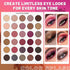 UCANBE 86 Colors Eyeshadow Makeup Palette + 15 Brushes Set - Highly Pigmented Long Lasting Makeup Kit