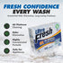 Platinum 6X Laundry Detergent Sheets, Biodegradable Formula, Dye Free, 50 Sheets for Laundry Use