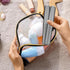 Sieral 90 Pack Travel Toothbrush Case Holder, Breathable Portable Storage for Home Outdoor Traveling, 8 x 1.2 Inch