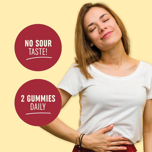 Organic Apple Cider Vinegar Gummies - 60 Ct - with B6, B12 & Folate - Weight, Digestion, Detox Support